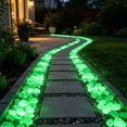 thumbnail image 1 of Glow In The Dark Rocks,Waterproof Resin Decor Rocks for Garden,Aquarium Fish Tank,Potted Greenery,400PCS, 1 of 6