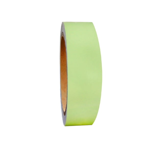Glow In The Dark Self-Stick Tape, PVC Marker Tape, 196.9 In Roll, for Stairs Gear and Home Marking, Green