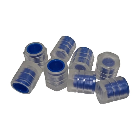 Glow In The Dark Tire Valve Stem Caps 8 Pieces Per Pack For Standard Car Bike Motorcycle Tires Easy Installation And Protection