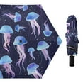 thumbnail image 1 of Glow Jellyfish Compact Sun Umbrella Windproof Travel Umbrellas for Rain Strong Portable UV Protection, 1 of 8