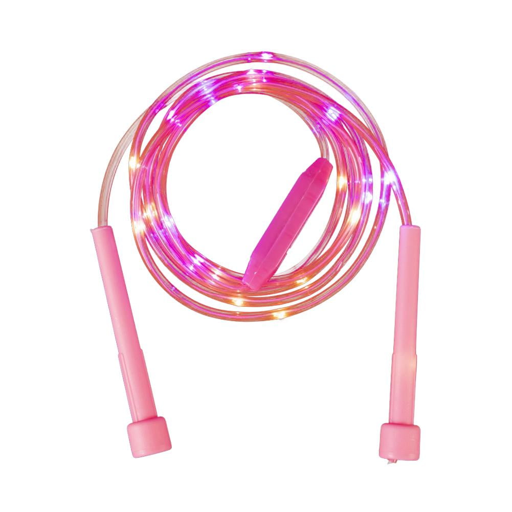 Glow Jumping Rope Nightlight Colorful LED Light Jumping GX Rope B3A9 - Walmart.com