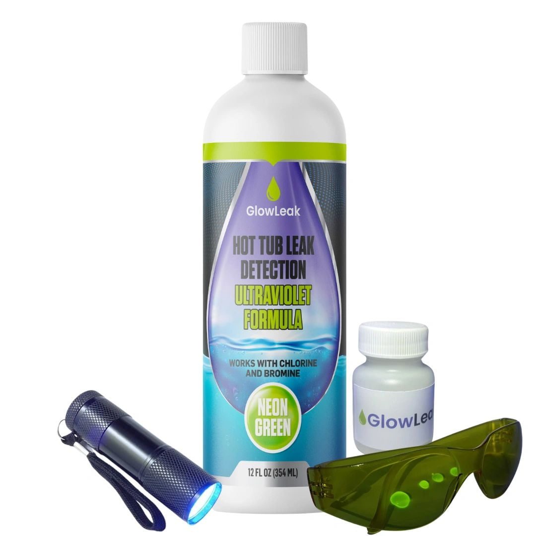 Glow Leak Leak Detector For Hot Tubs - 12oz - Hot Tub Leak Detection