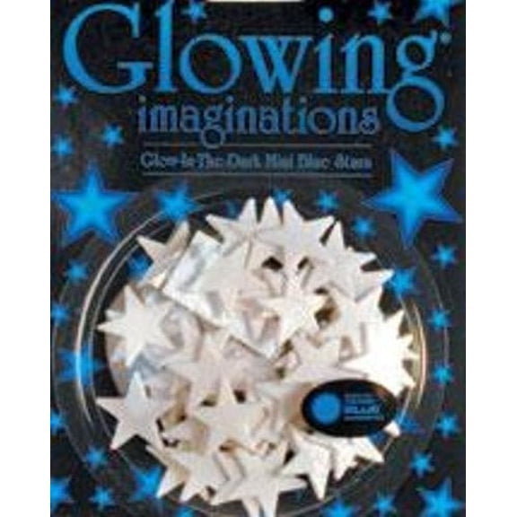 Glow Mini Stars Blue