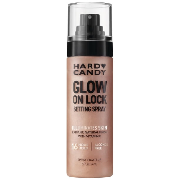 Hard Candy Glow On Lock Setting Spray, Alcohol-Free, 16 Hour Hold