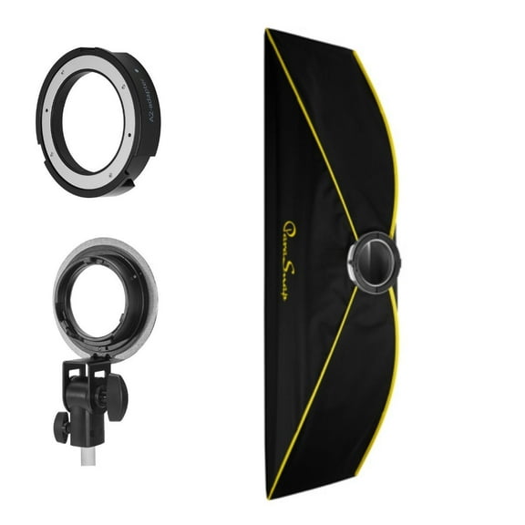 Glow ParaSnap 14x60" Strip New Generation SterlingFibre Softbox with OTA-A2 Adapter for Profoto A2 MonolightFlash