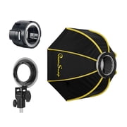 Glow ParaSnap 24" Beauty Dish New Generation SterlingFibre Softbox with OTA-EV Adapter for eVOLV 200 and eVOLV 200 Pro Flash