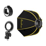 Glow ParaSnap 24" Beauty Dish New Generation SterlingFibre Softbox with OTA-S Speedlight Mount Adapter