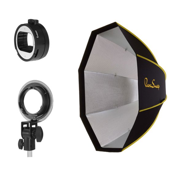 Glow ParaSnap 36" Octa New Generation SterlingFibre Softbox with OTA-S Speedlight Mount Adapter