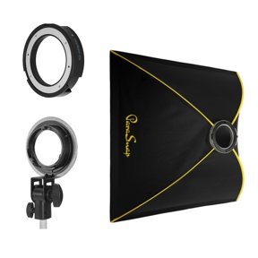 Glow ParaSnap 40x40" Square New Generation SterlingFibre Softbox with OTA-A2 Adapter for Profoto A2 Monolight