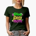 thumbnail image 1 of Glow Party Mom, Mother's Day or Birthday, Military Green T-Shirt, 2XL, 1 of 5