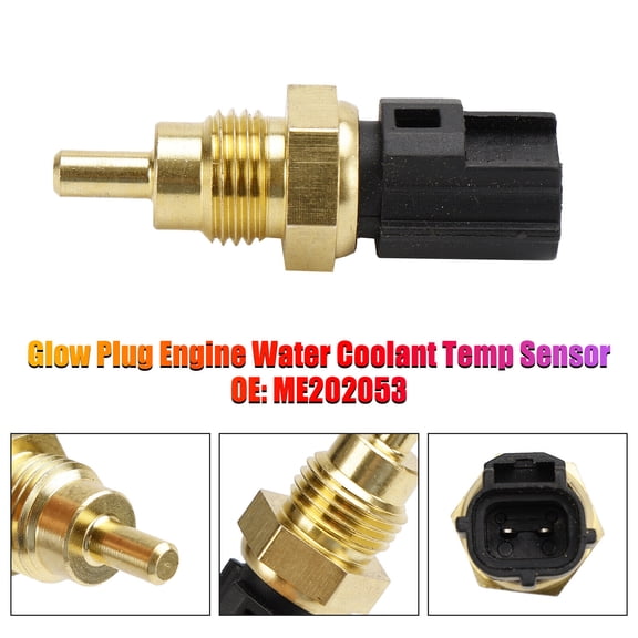 Glow Plug Engine Water Coolant Temp Sensor For Mitsubishi L200 K742.5D ME202053.