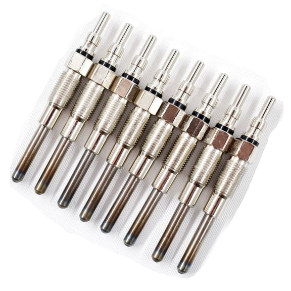 Glow Plug Fit for 1988-1994 Ford F250 F350 IDI 7.3L F2TZ12A342A 8 Pcs Set