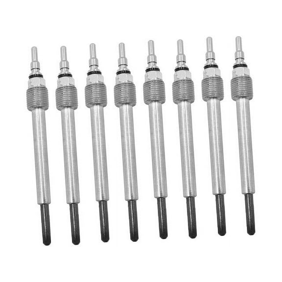 Glow Plug Kit - Compatible with 2004 - 2007 Ford F-350 Super Duty 6.0L V8 VIN P Diesel 2005 2006