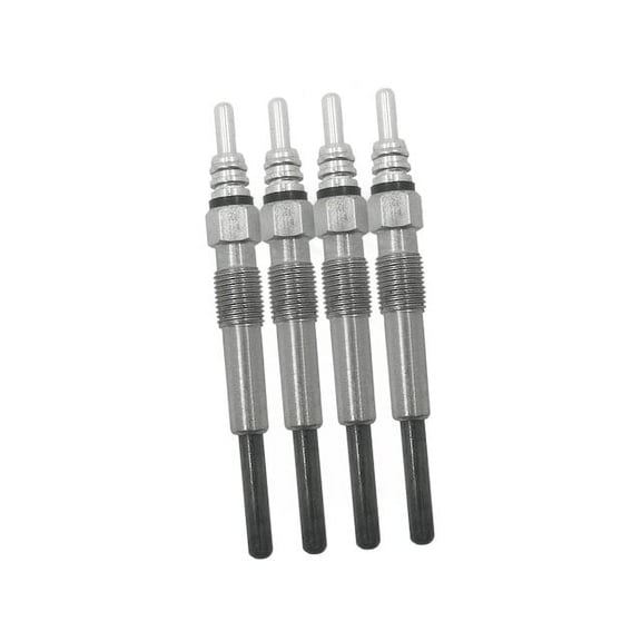 Glow Plug Kit - Set of 4 - Compatible with 1999 - 2004 Volkswagen Jetta 1.9L TDI Diesel 2000 2001 2002 2003