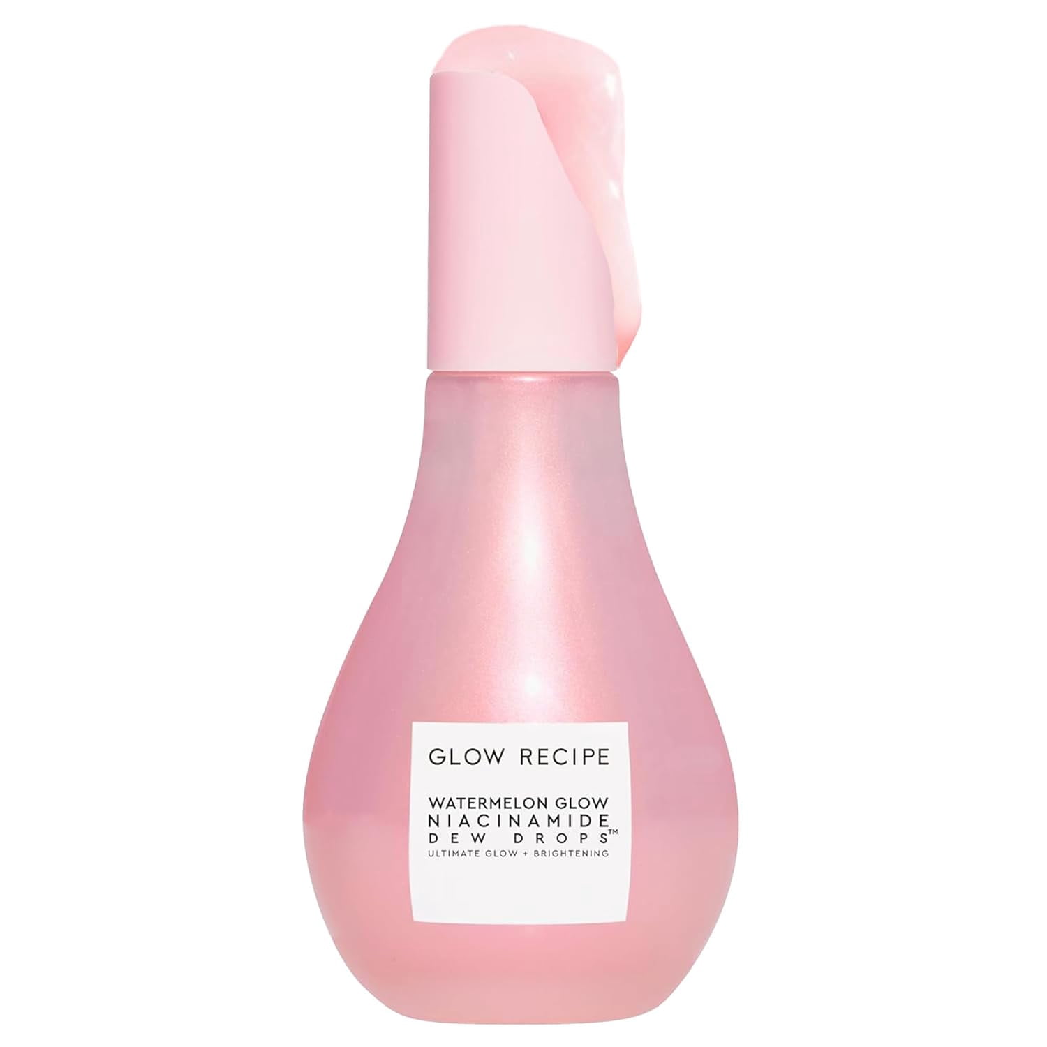 Glow Recipe Watermelon Niacinamide Dew Drops Brightening Hydrating Face Serum & Makeup Primer with Hyaluronic Acid, 80 mL