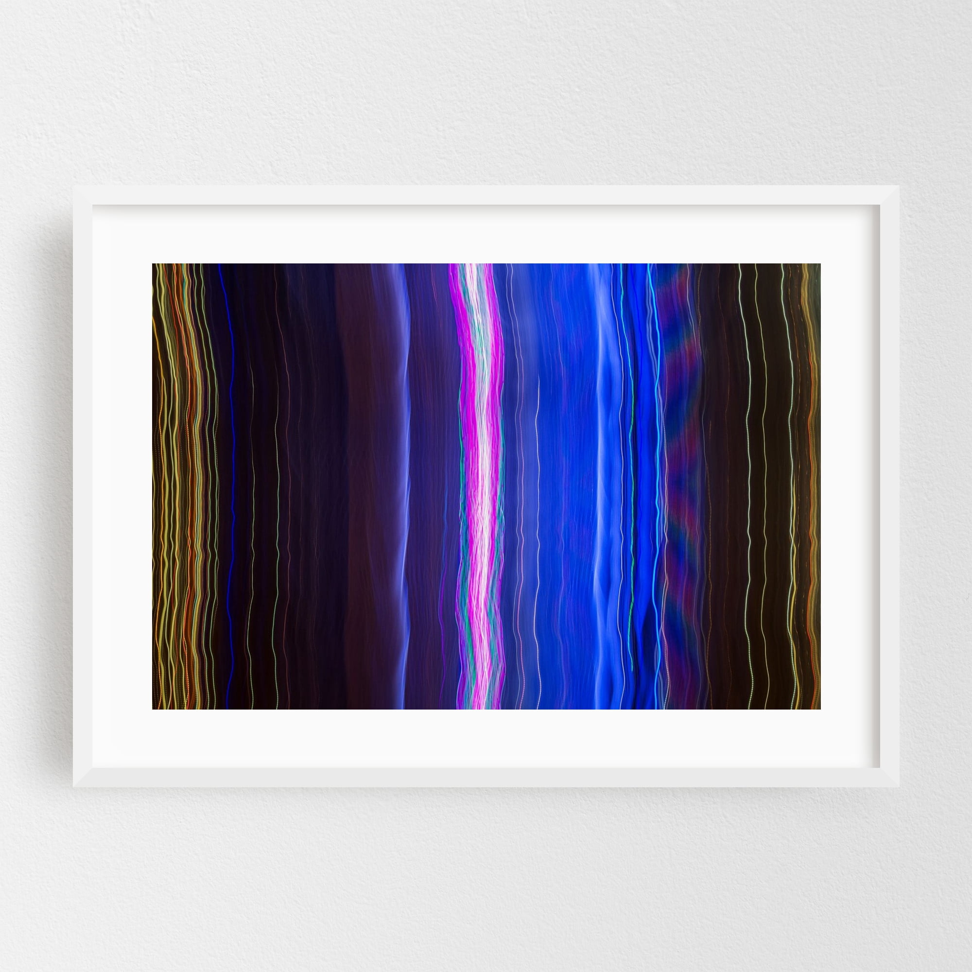 Glow - Santa Monica California Photography Abstract Neon Sign Modern ...