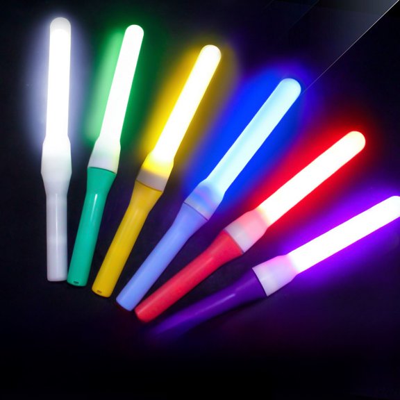 Glow Stick Light Painting Stick Art Magic Change Upgrade Highlight Electronic Stick Concert Should Aid Stick - Ice Blue