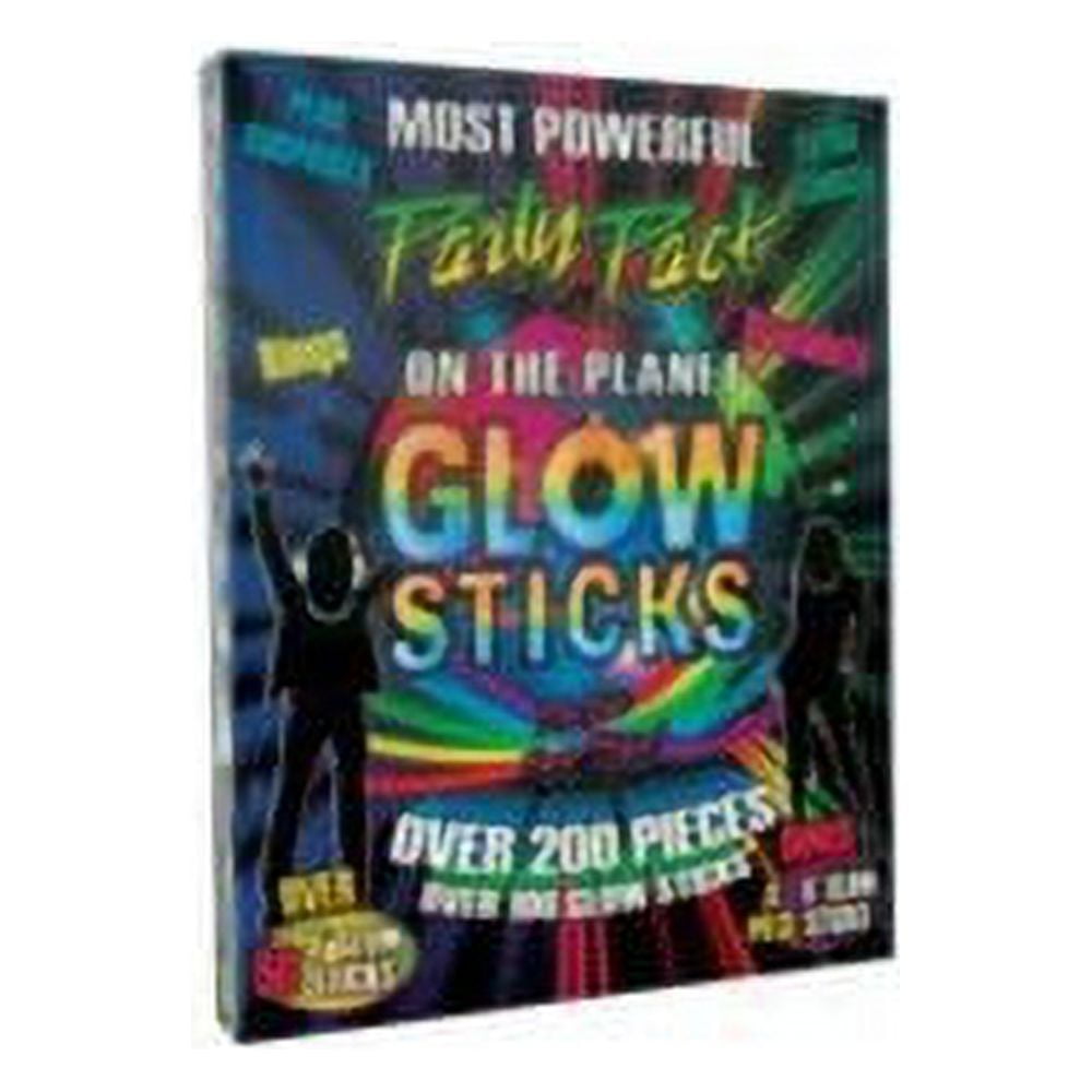 209 Pack Glow Party Supplies Glow Sticks Party Pack Glow Themed Party  Hanging Decorations Birthday Party Decoration Tablecloth, Balloons, Sticks