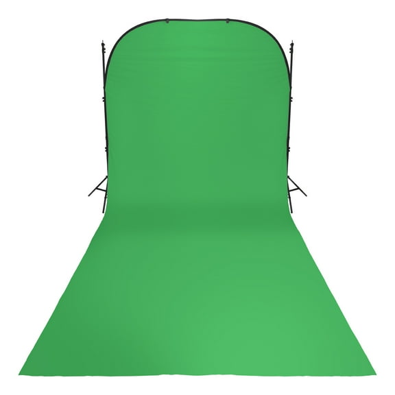 Glow Super Collapsible Background - 8 x 16' (Chroma Green)