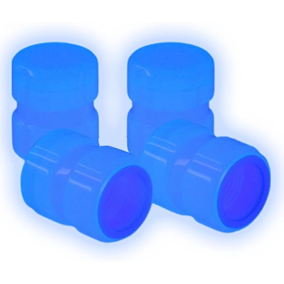 Glow Tire Air Valve Caps, Leak-Proof, Rust-Proof, for Car, Truck, Bike, Motorcycle