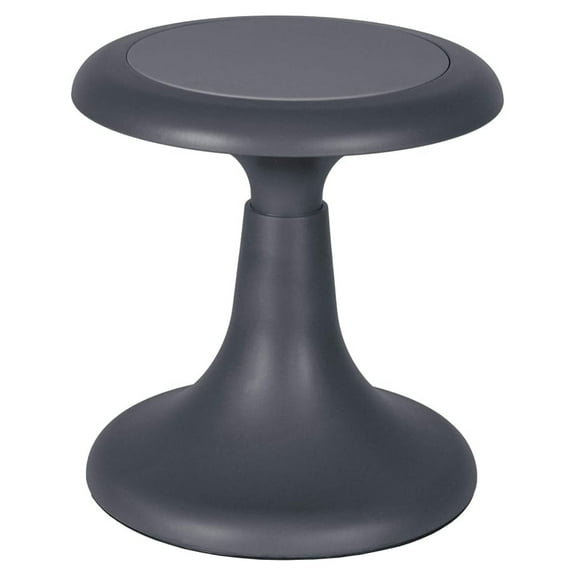 Glow Wobble Stool, 13-Inch Diameter, Grey Color