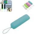 thumbnail image 1 of Glow in Dark Silicone TV Remote Cover Fits ，Luminous Universal TV Remote Case, Universal Fit for Standard TV Remotes Blue, 1 of 3