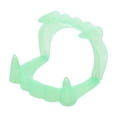 thumbnail image 1 of Glow in Dark Vampire Fangs Halloween Costume Teeth Adult Kids Fake Fangs Cosplay Props for Party Favors Goodie Bag Fillers (Fluorescent Green), 1 of 3
