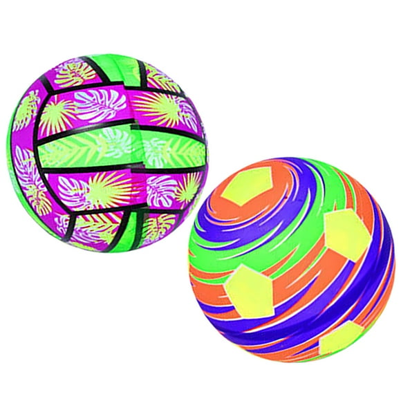 Glow in The Dark Ball Light up Soccer 2 Pcs Outdoor Football Battle Gross Motor Skills Glowing Toy Child