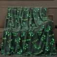 thumbnail image 1 of Glow in The Dark Blanket - Gamepad, 1 of 7