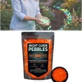 thumbnail image 1 of Glow in The Dark Garden Pebbles Stones Rocks for Yard and Walkways Decor DIY Decorative Luminous Stones, 1 of 9