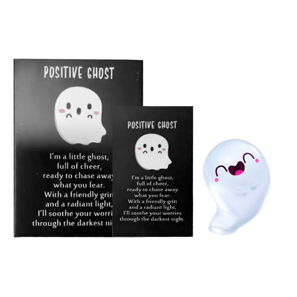 Glow-in-The-Dark Ghost Box,Pocket Comfort Ghosts with Mystery Box ...