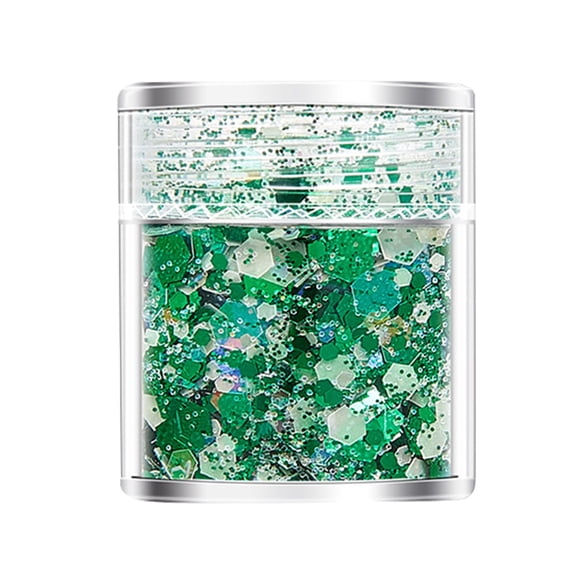 Glow in The Dark Glitter Gel, UV Black Light Glitter for Body/Face/Hair/Eyeshadow, Face Makeup for Halloween Makeup Carnival Party