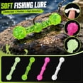 thumbnail image 1 of Glow in The Dark Soft Plastic Fishing Lures 2 Inch Floating Tpe Saltwater Freshwater Lure Diy Rigging Accessory for Night Shore Surf Fishing 1 Pack, 1 of 6