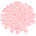 thumbnail image 1 of Glow in The Dark Star Sticker for Ceiling, 100Pcs 3D Luminous Plastic Decal, Night Sky Wall Decor for Bedroom Kids Room, Glowing, 1 of 8