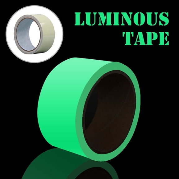 Youersen Glow in The Dark Tape 16.4FT x 2IN Reflective Waterproof Luminous Safety Tape