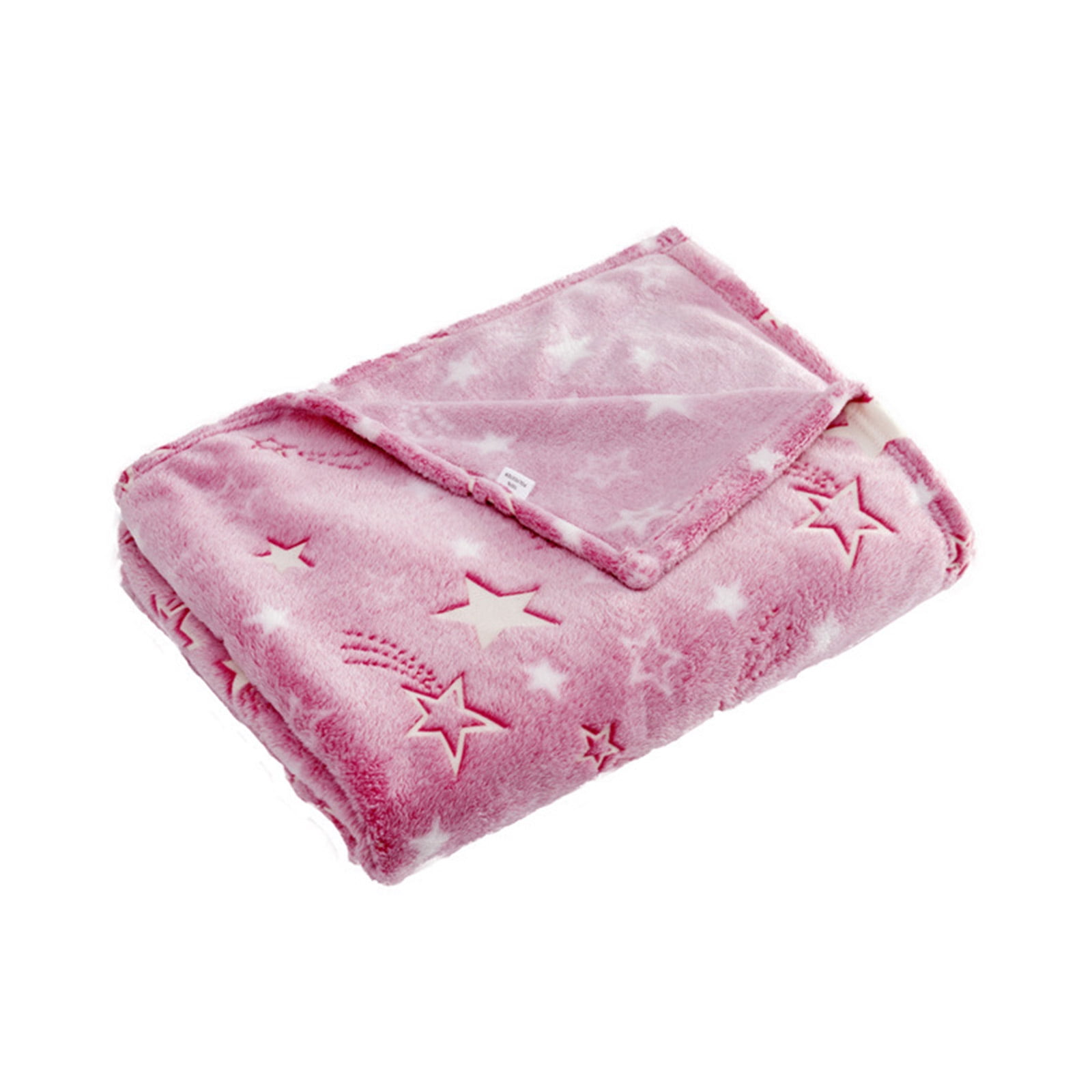 Glow in The Dark Throw Blanket for Kids Girls Boys Cozy Luminous Warm