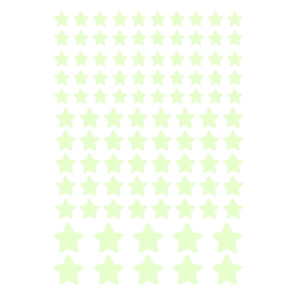 Glow in The Dark Wall Stickers, Colorful Starry Sky Ceiling Decals for Kids Bedroom, Create a Dreamy Nightscape for Nursery & Playroom