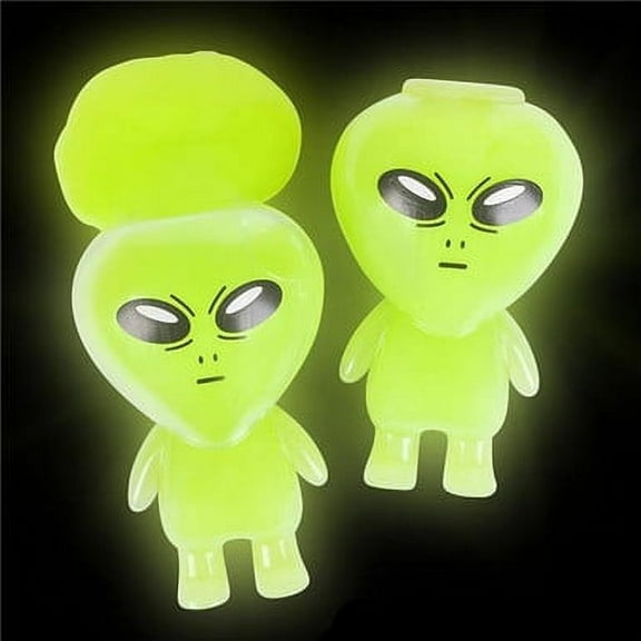 Glow in the Dark Alien Slime - 12 per pack