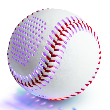 Glow-in-the-Dark Baseball Bluetooth Speaker, Built-in Wireless Audio Speaker, Baseball Gift for Fans and Kids