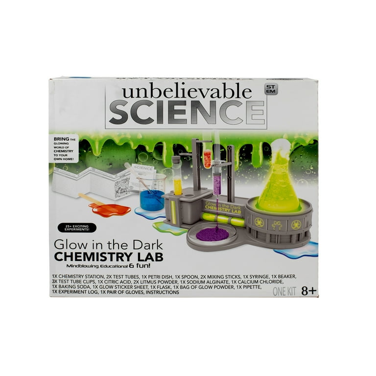 RMS International Glow in the Dark Chemistry Lab for Ages 8 and Up