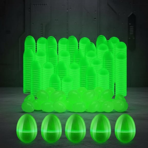 Glow in the Dark Easter Eggs Bulk Party Supplies Easter Basket Stuffers for Filling Candy Treats