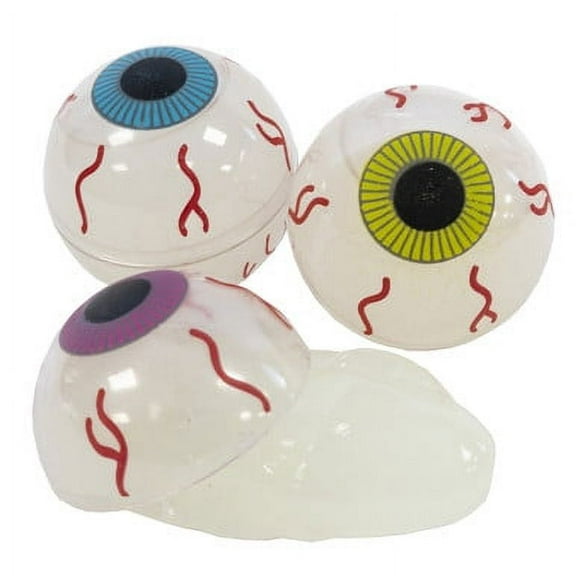 Glow in the Dark Eyeball Slime - 12 per pack