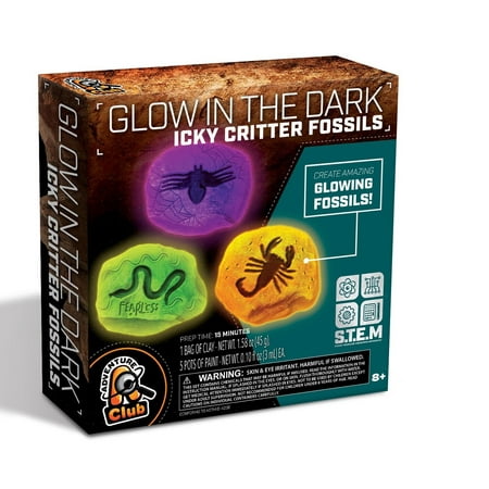 Glow in the Dark Fossils Kit Assortment