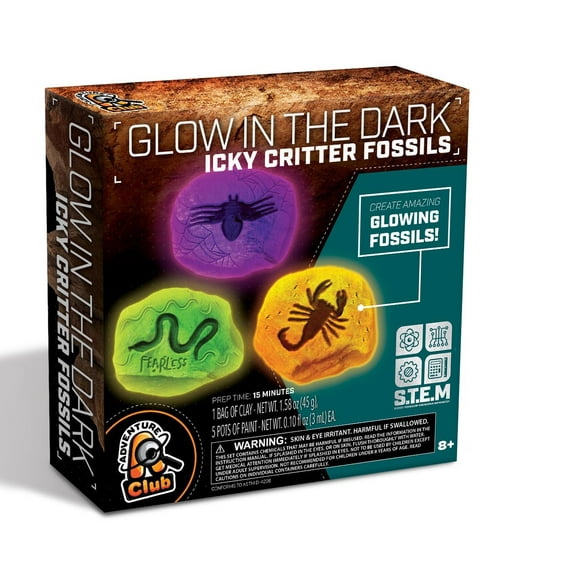 Glow in the Dark Fossils Kit Assortment