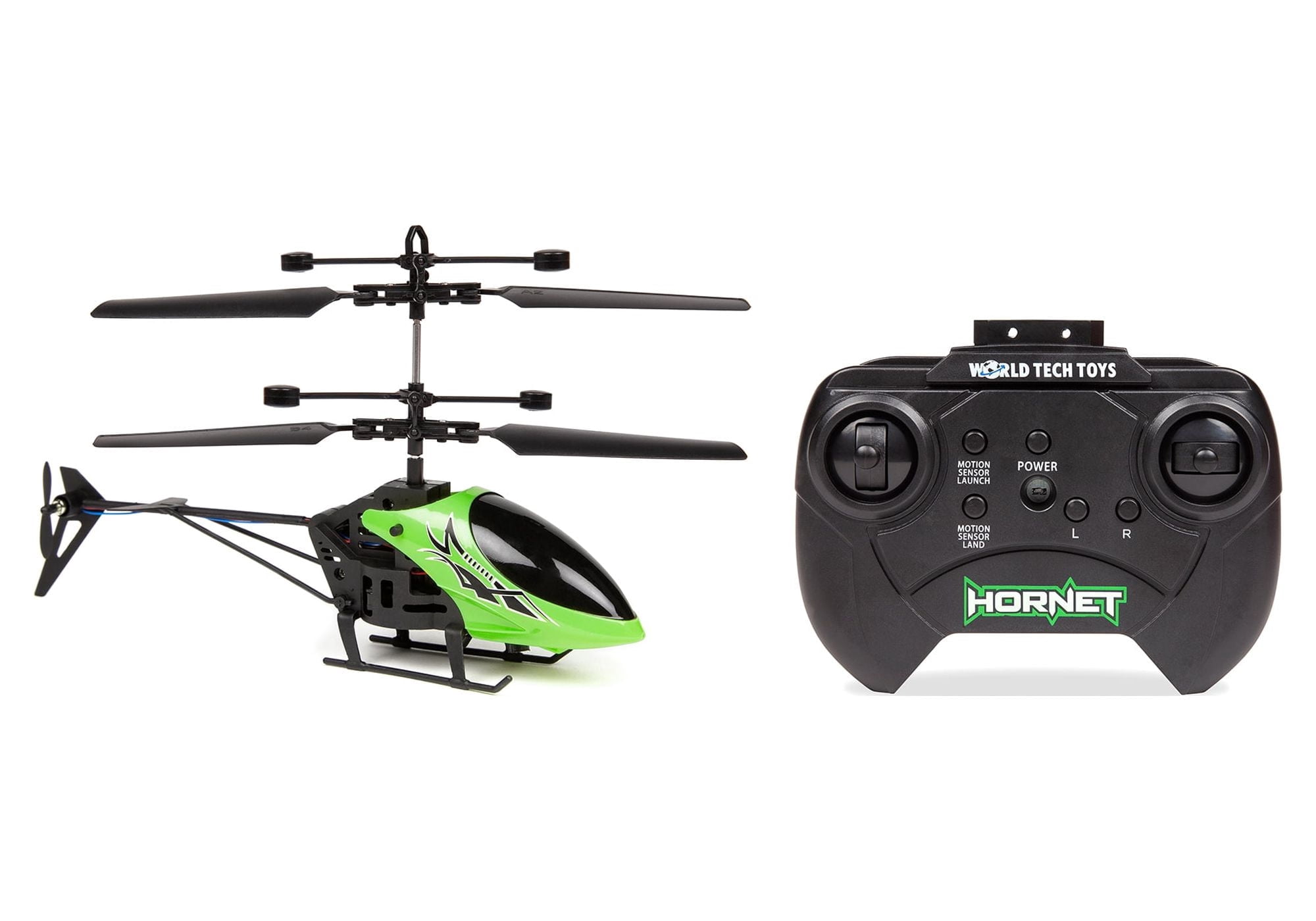 Glow in the Dark Hornet 2CH Mini IR Helicopter Toy – Infrared Hover Chopper with LED Lights