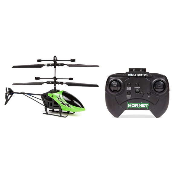 Glow in the Dark Hornet 2CH Mini IR Helicopter Toy – Infrared Hover Chopper with LED Lights