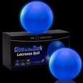 thumbnail image 1 of Glow in the Dark Lacrosse Ball | Night Practice & Training Equipment for All Ages | 2 Pack Official Size & Weight | Lacrosse Gift | LED Red, 1 of 7