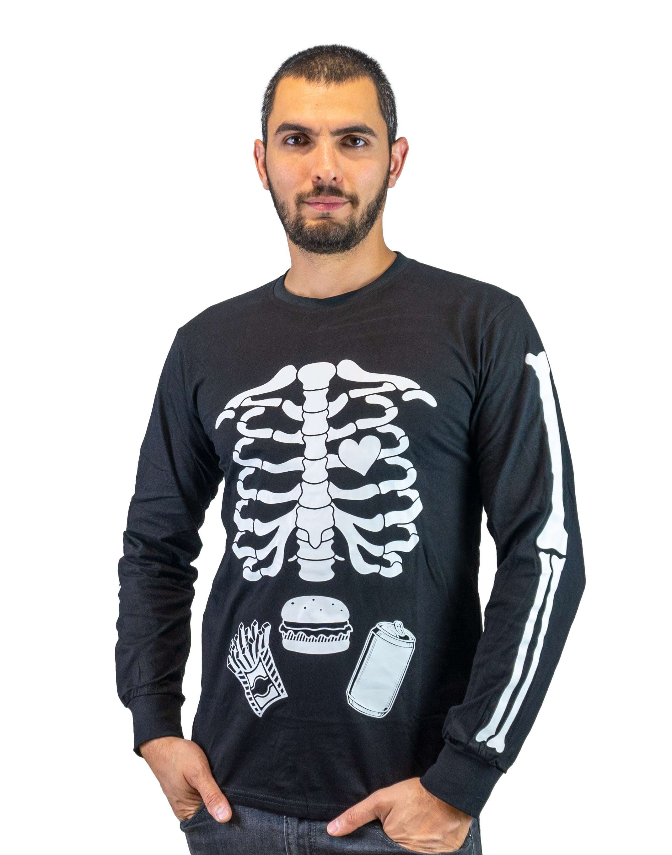 Funny Skeleton Chest Halloween Gift T shirts' Men's Premium T