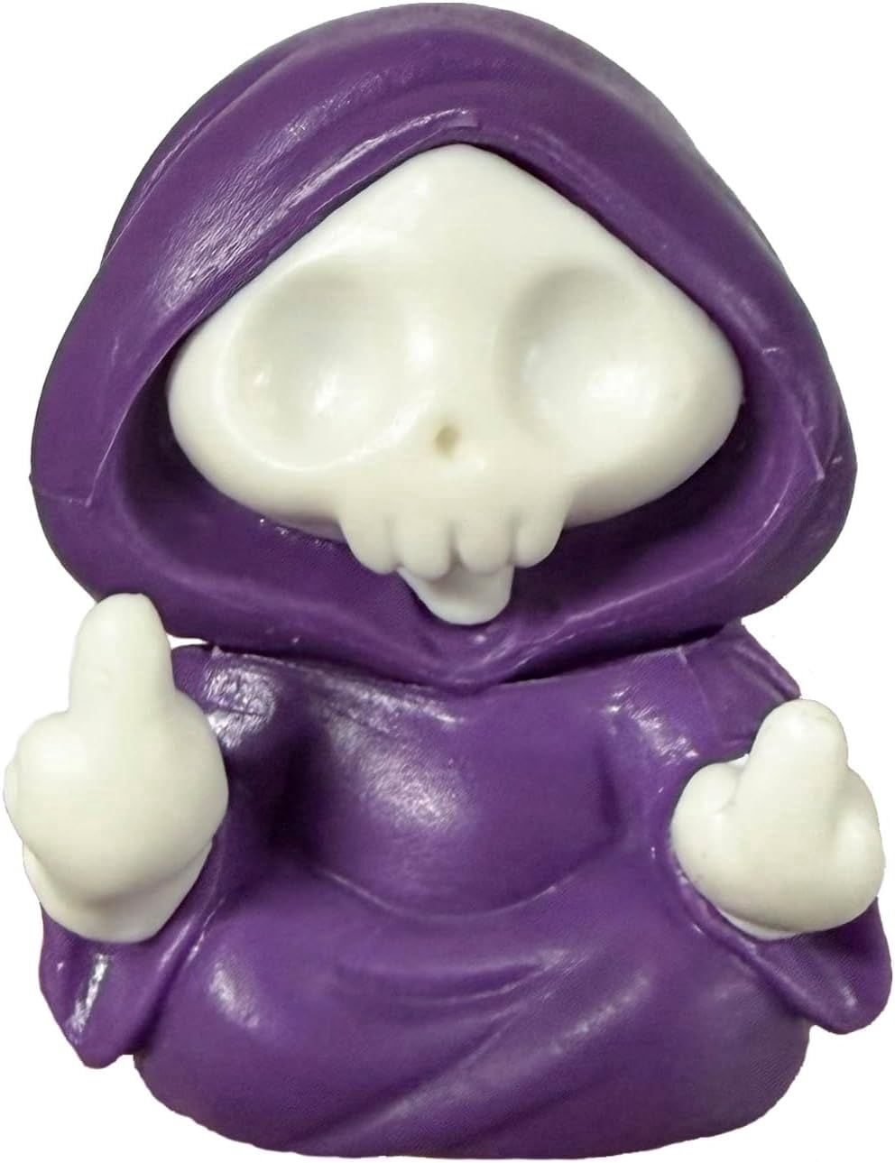 Glow-in-the-Dark Mini Ghost Figurine for Halloween Desk and Shelf Decor