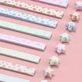 thumbnail image 1 of Glow-in-the-Dark Paper Origami Star Decorative Strips for DIY Crafts, 1 of 9